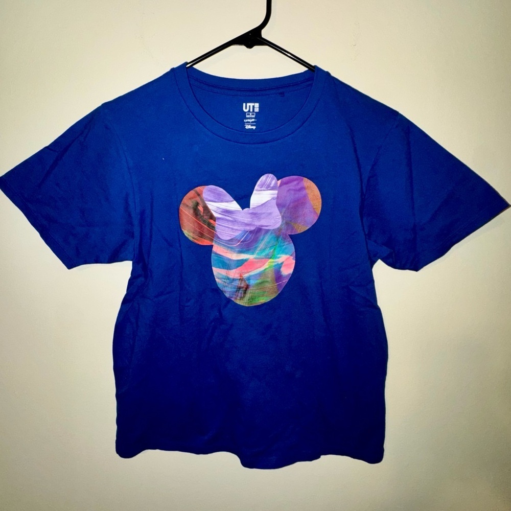 Uniqlo x Disney Kids Blue Minnie Mouse Tee